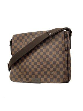 Louis Vuitton Shoulder Bag Damier District MM Ebene